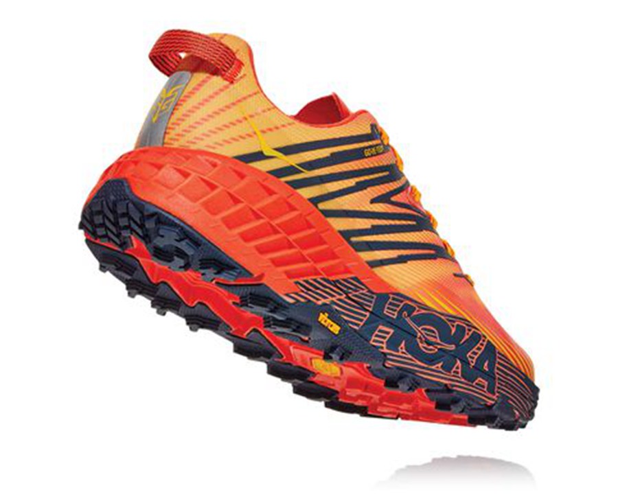 Hoka One One Trailsko Herre - Speedgoat 4 Gore-Tex - Rød - 160975OCK